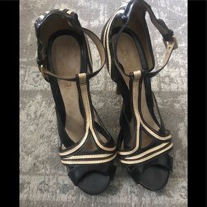 L.A.M.B. Two tone heels